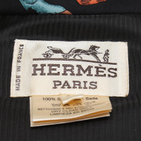 Hermès Seidenjacke mit Print