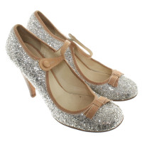 Miu Miu pumps Silvery