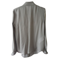 Armani Grijze zijde blouse