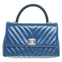 Chanel Coco Leather in Blue