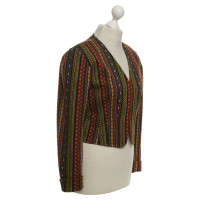 Kenzo Short jacket with ethnic pattern