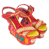 Dolce & Gabbana RUNWAY Platform sandalen Red