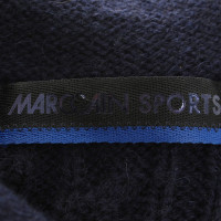 Marc Cain Robe en laine bleu foncé