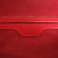 Louis Vuitton Soufflot in Pelle in Rosso