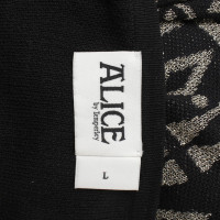 Alice By Temperley Knit cape with pattern