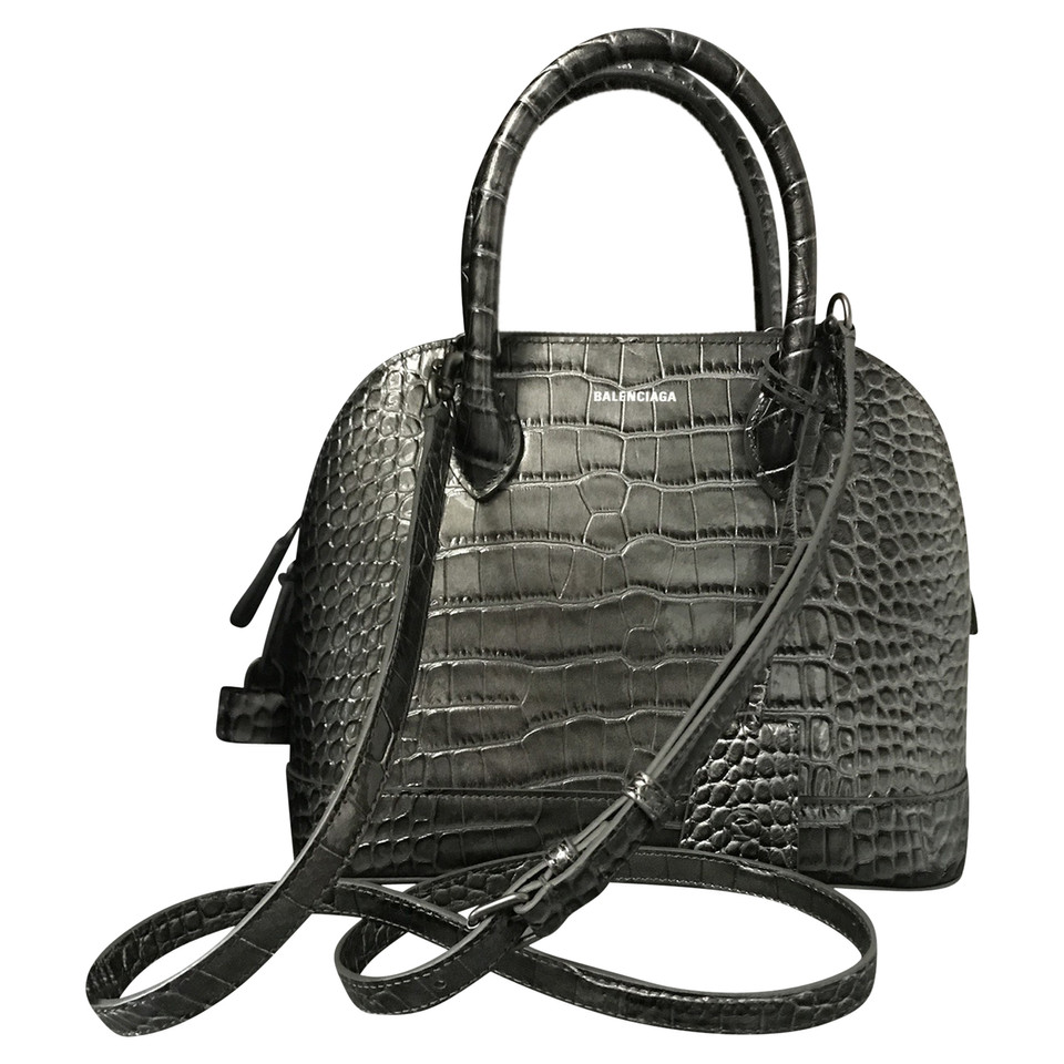 Balenciaga Sac fourre-tout en Cuir en Gris