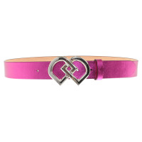 Dsquared2 Leather belt in pink