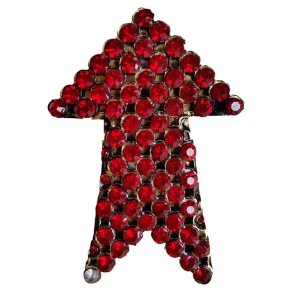 Moschino Brooch in Red