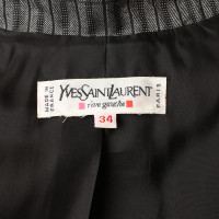 Yves Saint Laurent Tailleur pantalone con gessati