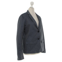 Hartford Gepunkteter Blazer in Grau