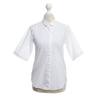 Jil Sander Blouse korte mouwen in wit