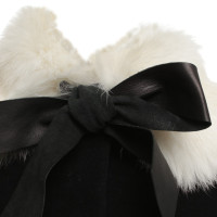 Jean Paul Gaultier Jacket rabbit fur collar