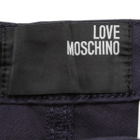 Moschino Love Pantaloni in blu scuro