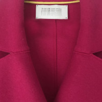 Harris Wharf Coat in fuchsia