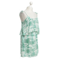 Parker Silk dress with pattern