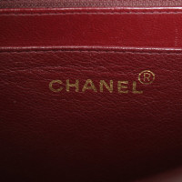 Chanel Classic Flap Bag Maxi Leer in Zwart