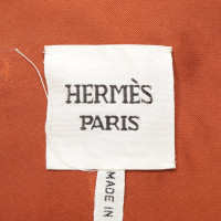 Hermès Leren jasje in bruin