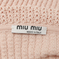 Miu Miu Sweaters in Nude