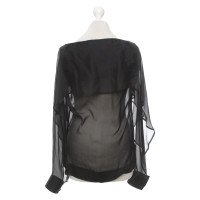 Vivienne Westwood Top Silk in Black