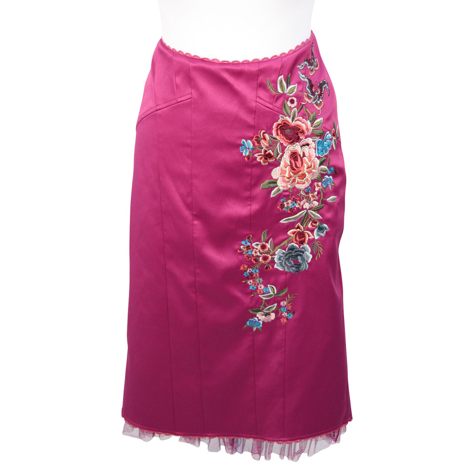 Karen Millen skirt with floral embroidery