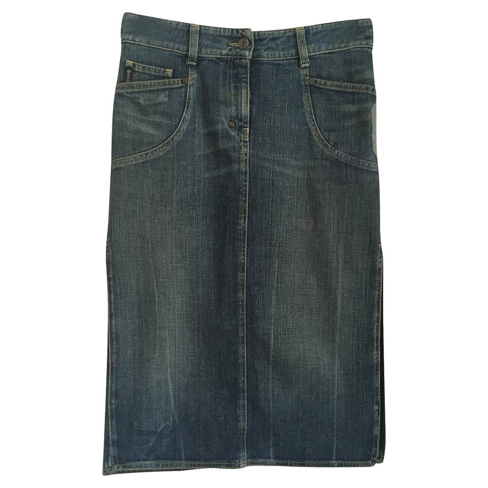 Armani Jeans Denim rok in blauw