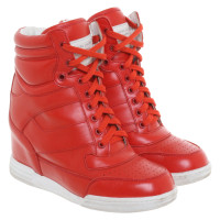 Marc By Marc Jacobs Veterschoenen Leer in Rood