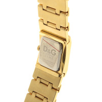 D&G Gold colored clock