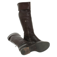 Miu Miu Boots in dark brown