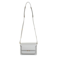 Marni Trunk Bag aus Leder in Grau