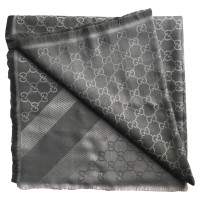 Gucci Scarf/Shawl Wool in Grey