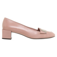 Fratelli Rossetti Pumps/Peeptoes Leather in Nude