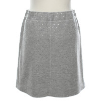 Marc Cain Skirt Wool in Grey
