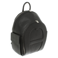 Aigner Rucksack aus Leder in Schwarz