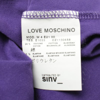 Moschino Love Shirt in Purple
