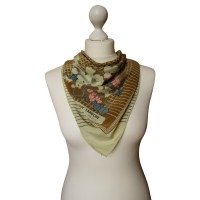 Guy Laroche Silk scarf with Art Nouveau motif