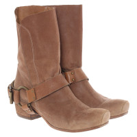 Vic Matie Ankle boots Leather in Beige