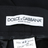 Dolce & Gabbana Broek in zwart