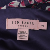Ted Baker top en soie avec impression