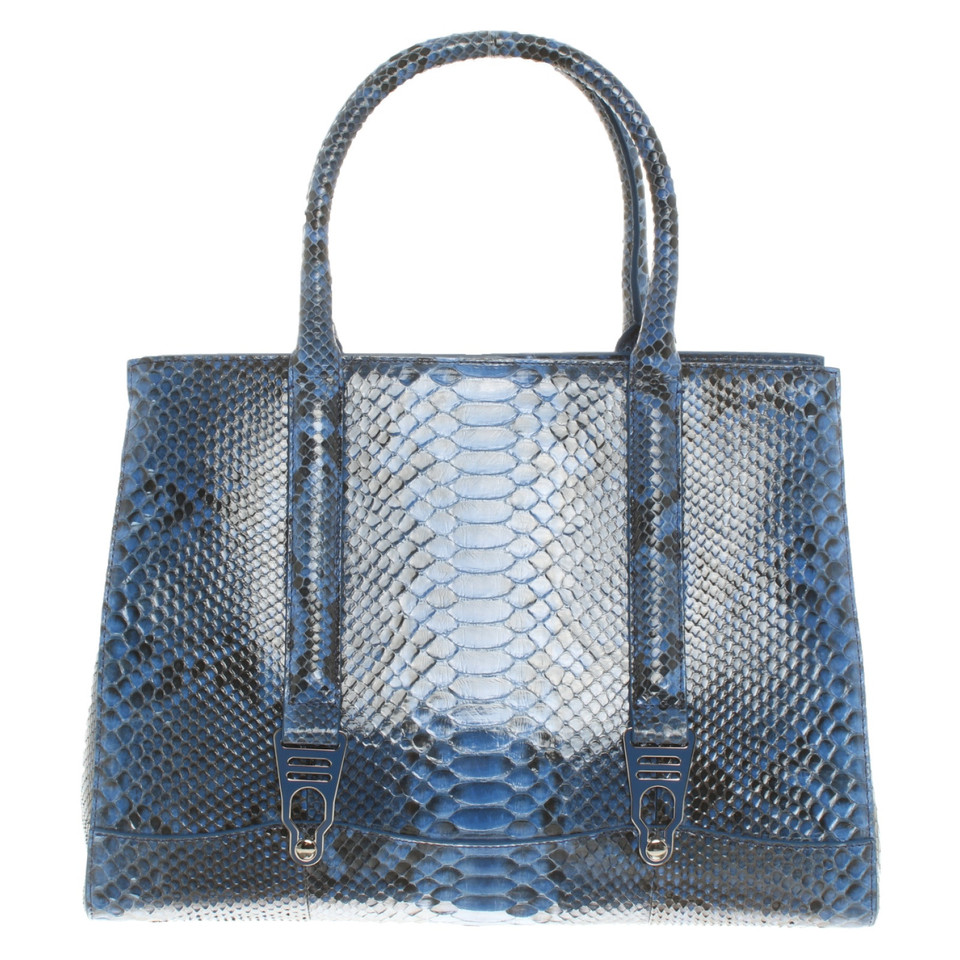 La Perla Handtasche aus Leder in Blau