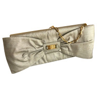 L.K. Bennett Gold clutch Tasche