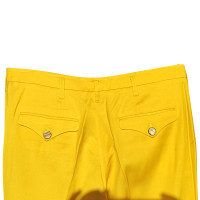Armani Armani, pantalon jaune moutarde