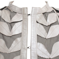 Caban Romantic Mantel mit Blätter-Motiv
