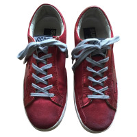 Golden Goose Trainers Suede in Red