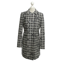 Escada Coat with plaid pattern