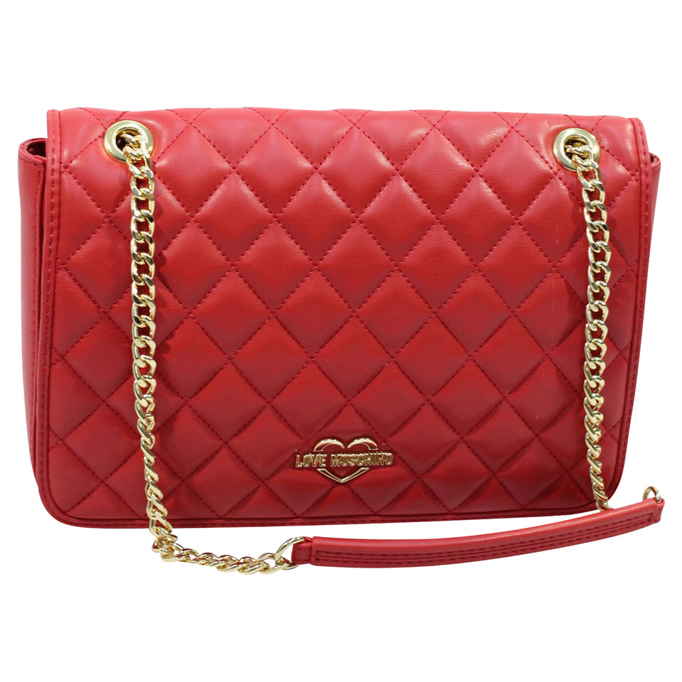 Moschino Love Borsa a tracolla in rosso