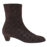 Gucci Ankle boots brown suede