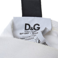 D&G Shorts in Cremeweiß