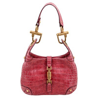 Gucci Jackie O Bag Leather in Pink