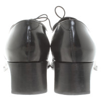 Ermanno Scervino Chaussures à lacets en noir
