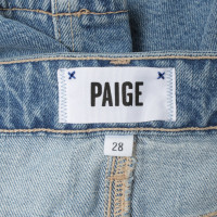 Paige Jeans Jupe en jean en bleu